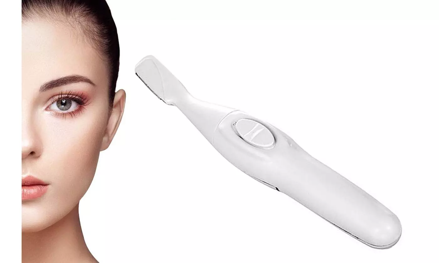 Compact Hair Remover Hair Trimmer Perfect For Eyebrows Face Bikini Line - Primary Image