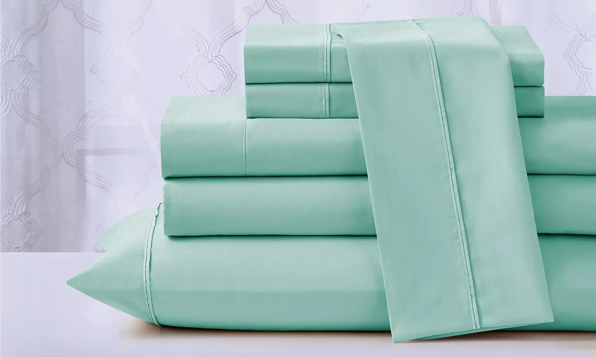  Kathy Ireland 6 Piece Cool Max Soft Sheet Set - 6 Colors