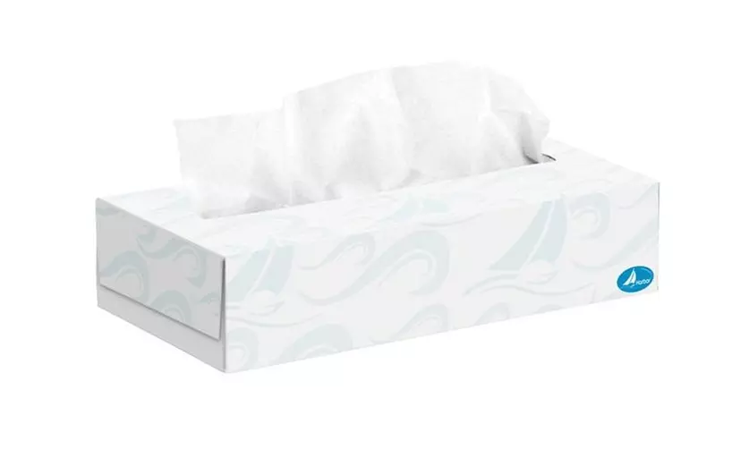 Harbor H5100 Facial Tissue, White, 100 count - Primary Image