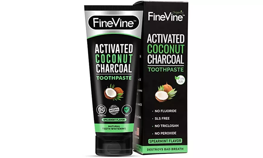 Charcoal Teeth Whitening Toothpaste - Primary Image