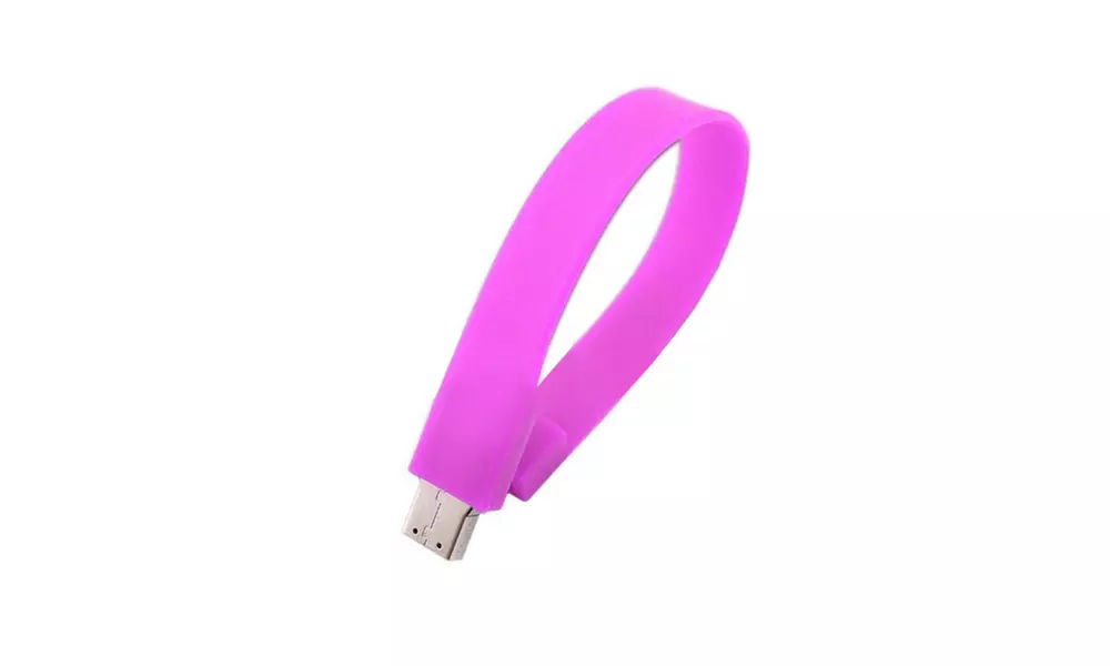 4GB Silicon Flash Drive Wristband - Second Medium