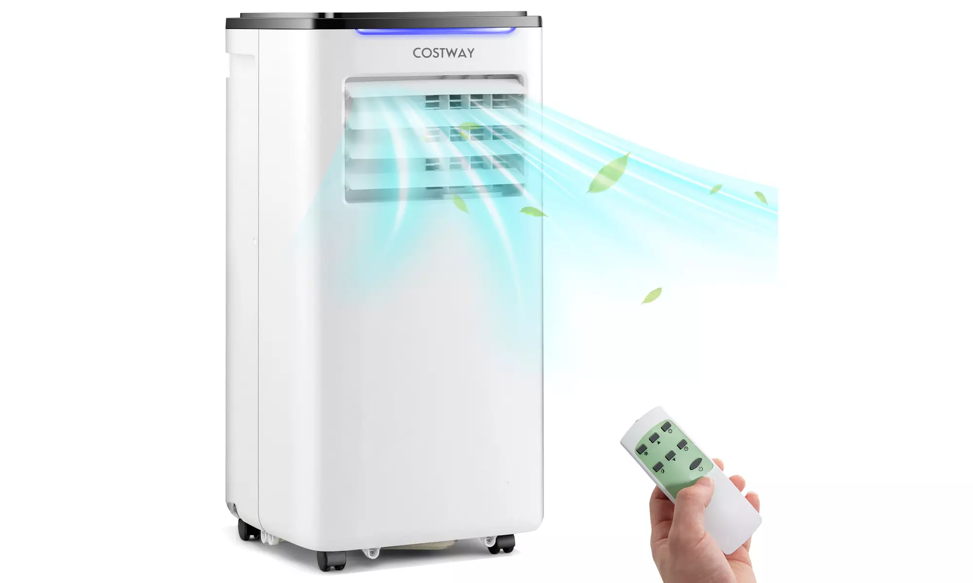 Costway 7100 BTU (10000 BTU ASHRAE) Portable Air Conditioner 3-in-1 AC Unit - Primary Image