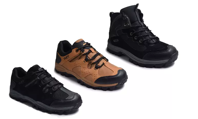 Tuff Men's Hiking and Work Rugged Boots - Primary Image