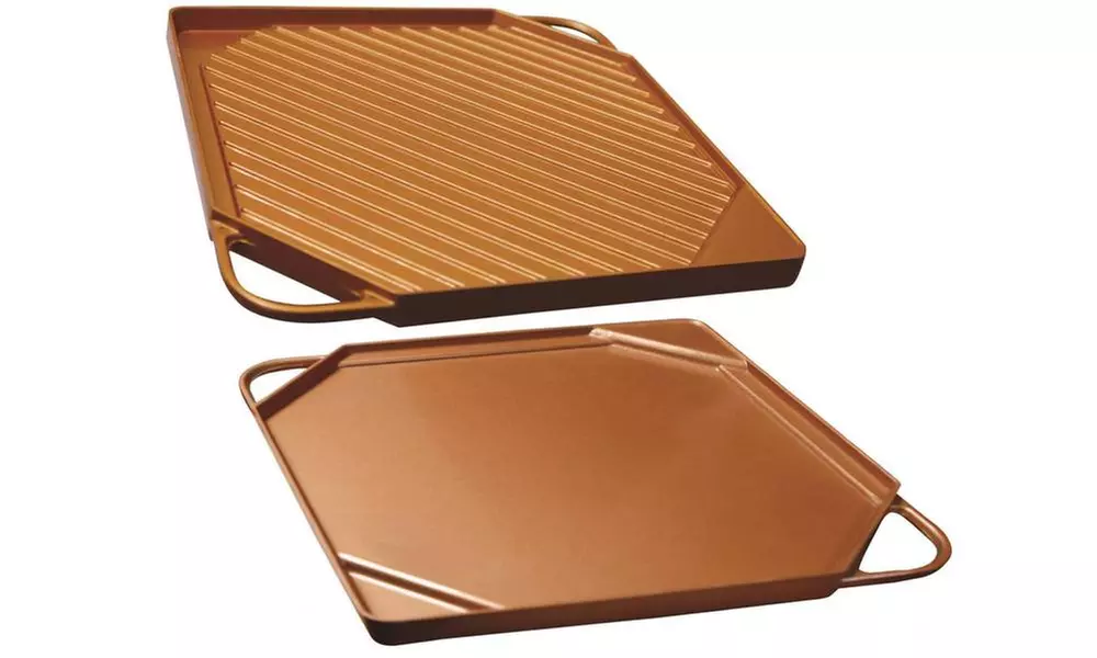 Dual Copper Griddle - Primary Image