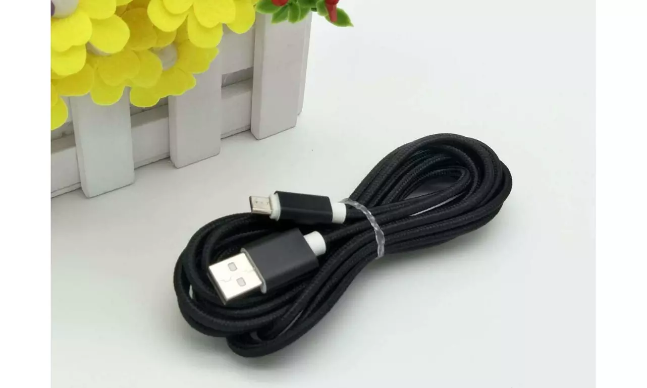 6FT USB Micro USB Data Sync Charger Cord Charging Cable Tablet Phones