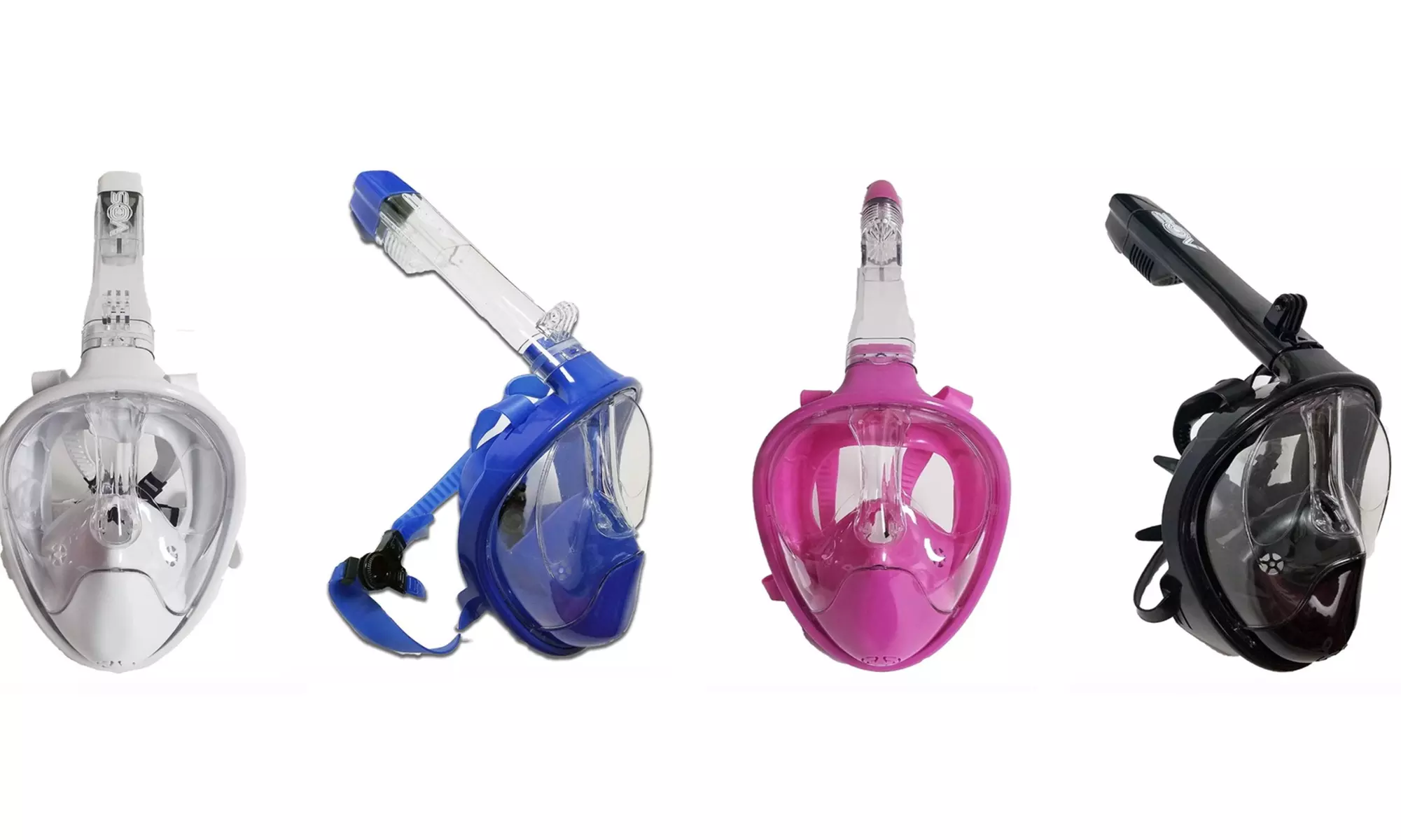 VOS Full Face Snorkel Mask with Action Cam Mount - Primary Image