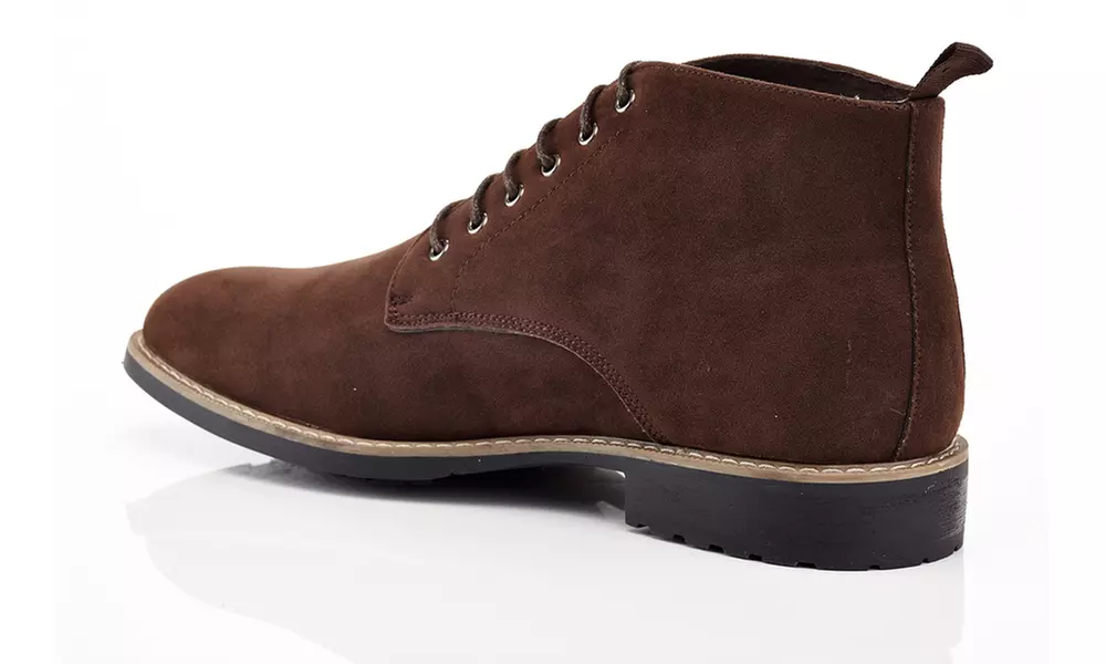 Adolfo Keith Men's Microsuede Chukka Boots 