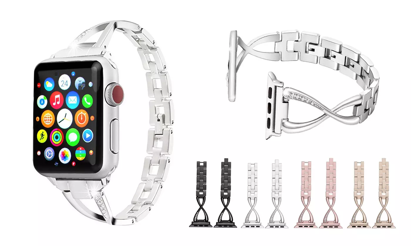 Apple Watch iWatch Band Series 1/2/3/4 Stainless Steel Bracelet Strap 38-44mm