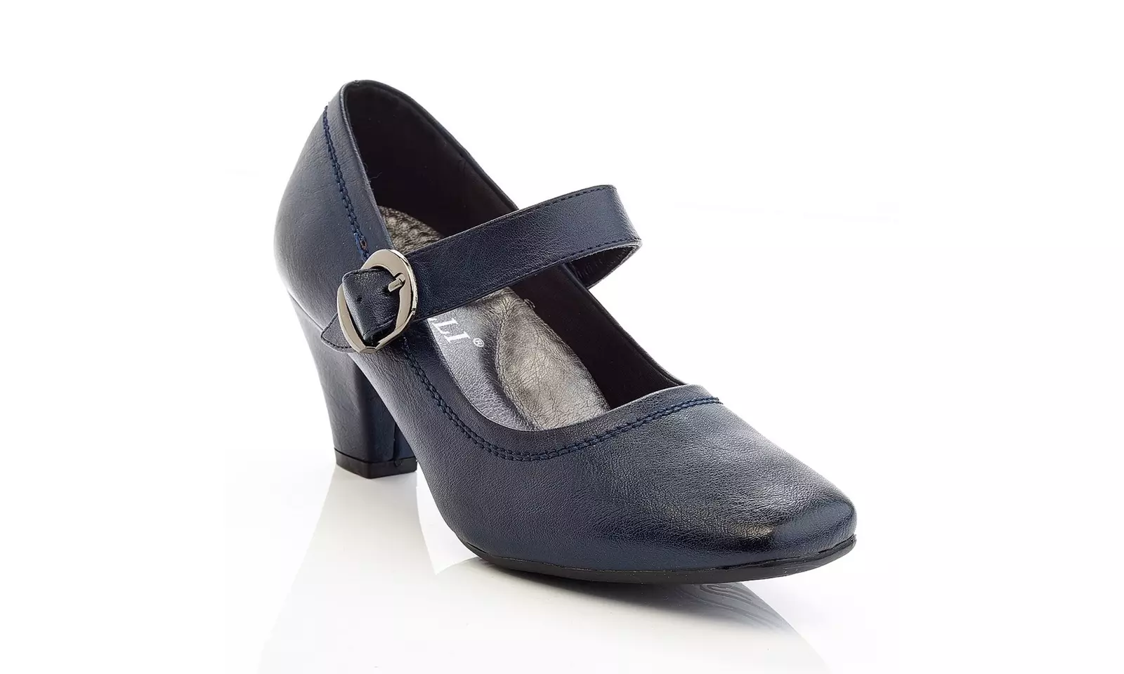Rasolli Women's Medium Width Classic Mary Jane Shoes