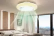 iNova 17.71in 60W LED Ceiling Fan Light Remote Control Round Pendant Fan Lamp - Second Medium