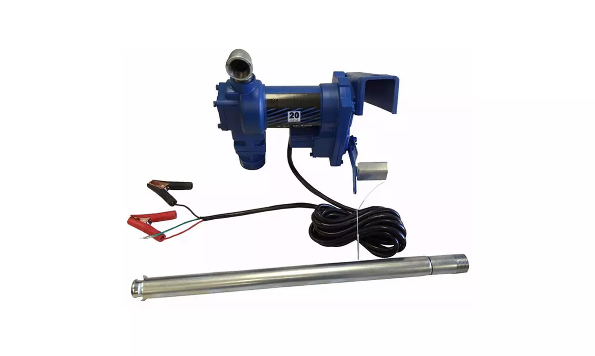 12V Explosion-proof Pump Assembly Set Iron Tube Blue - Primary Image