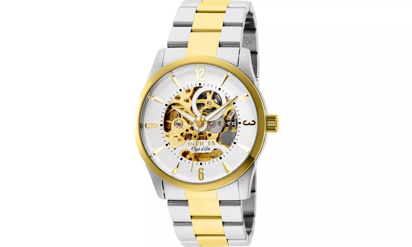 Invicta Men's 27582 Objet D Art Automatic 3 Hand White Dial Watch - Primary Image