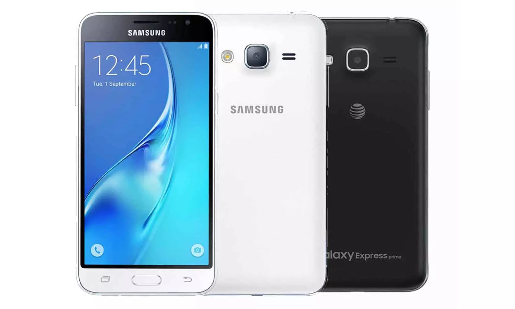Samsung Galaxy J3 express Prime J320A 16GB 5" Super AMOLED 5MP Unlocked Phone - Primary Image