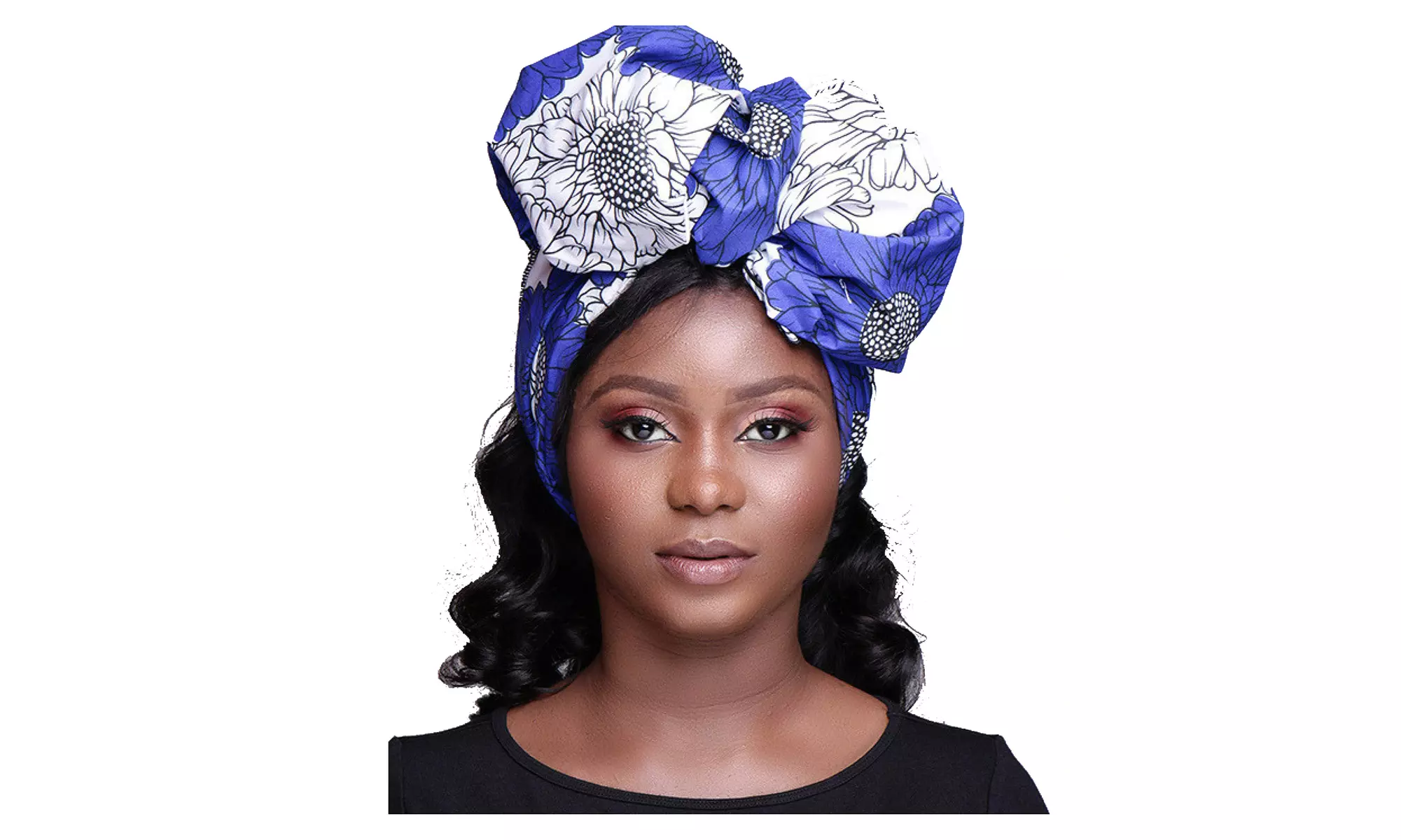 African Head Wraps for Women Headwraps Tie Scarf Traditional Turbans Head wear - Primary Image