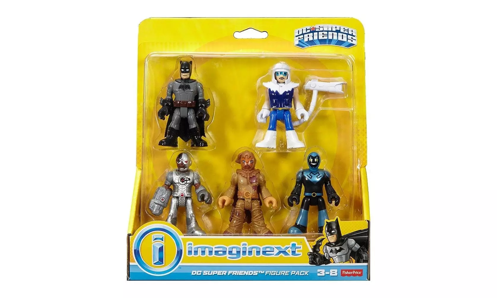 Imaginext DC Super Friends Figure Pack Heroes & Villains Set Fisher-Price - Second Medium