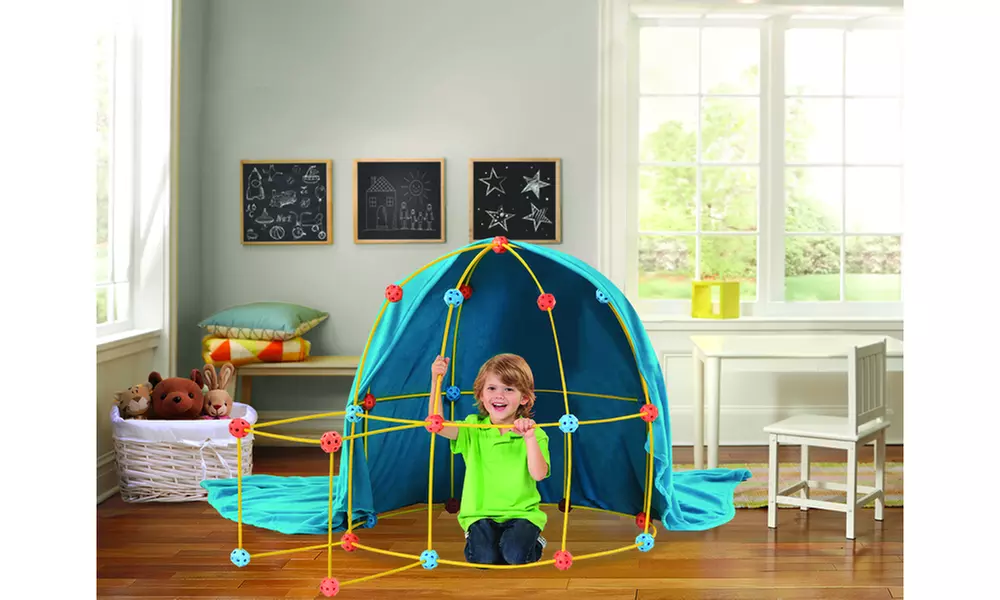 Discovery Flexible Construction Fort for Kids (69-Piece) - Primary Image