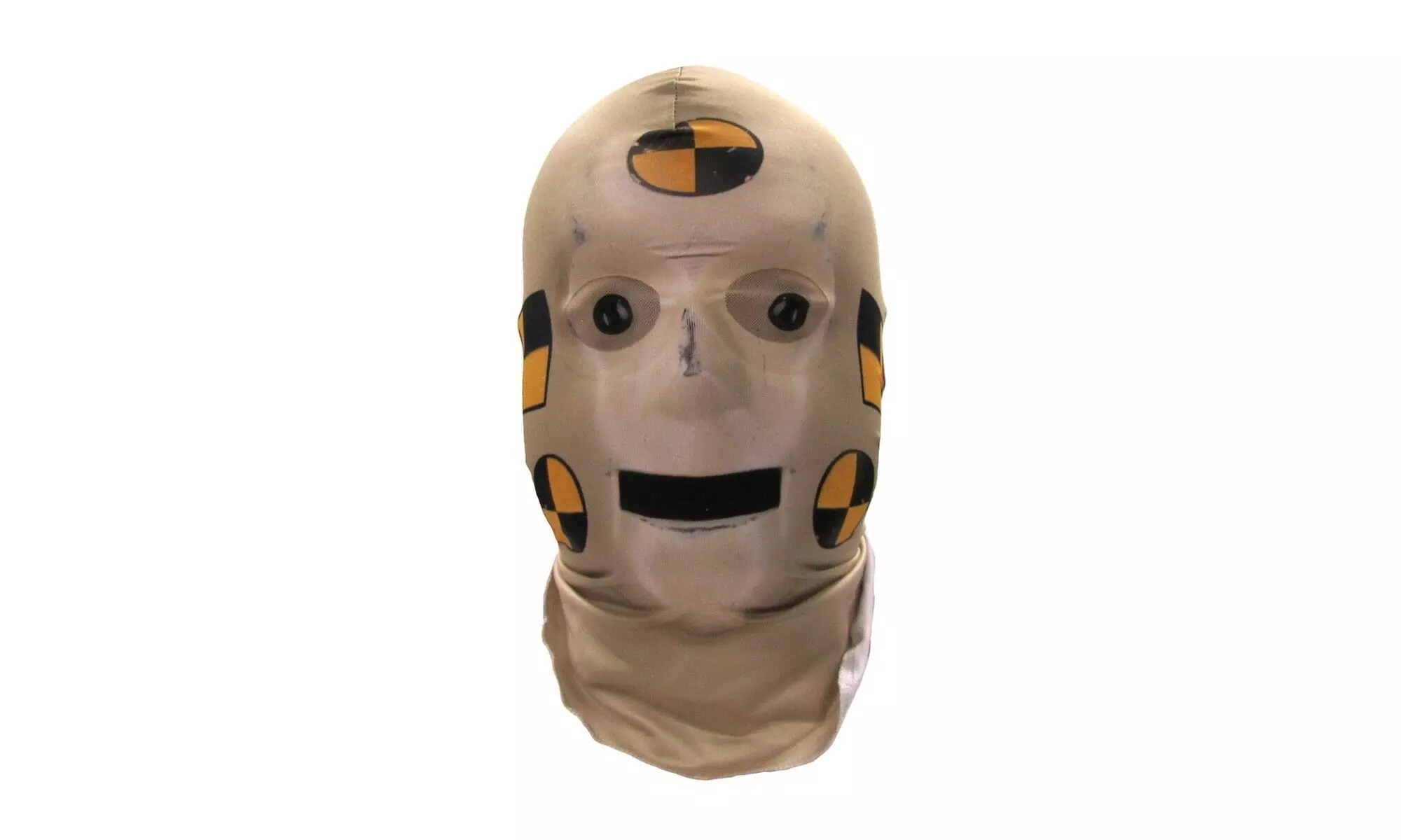 Unisex Crash Test Dummy Mesh Stocking Full Face Mask Halloween Costume Accessory Unisex Crash Test Dummy Mesh Stocking Full Face Mask Halloween Costume Accessory