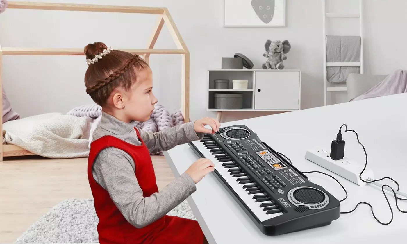 iMounTEK Beginner's Educational 61-Key Electronic Digital Music Keyboard Piano - Primary Image