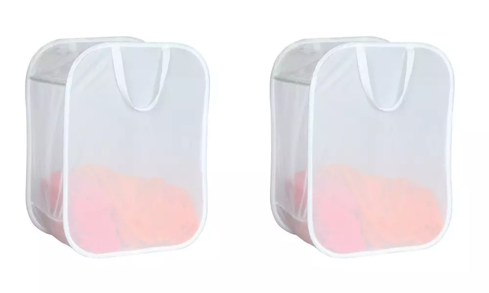 Waloo Mesh Light Weight Pop Up Hamper/Bag - Second Medium