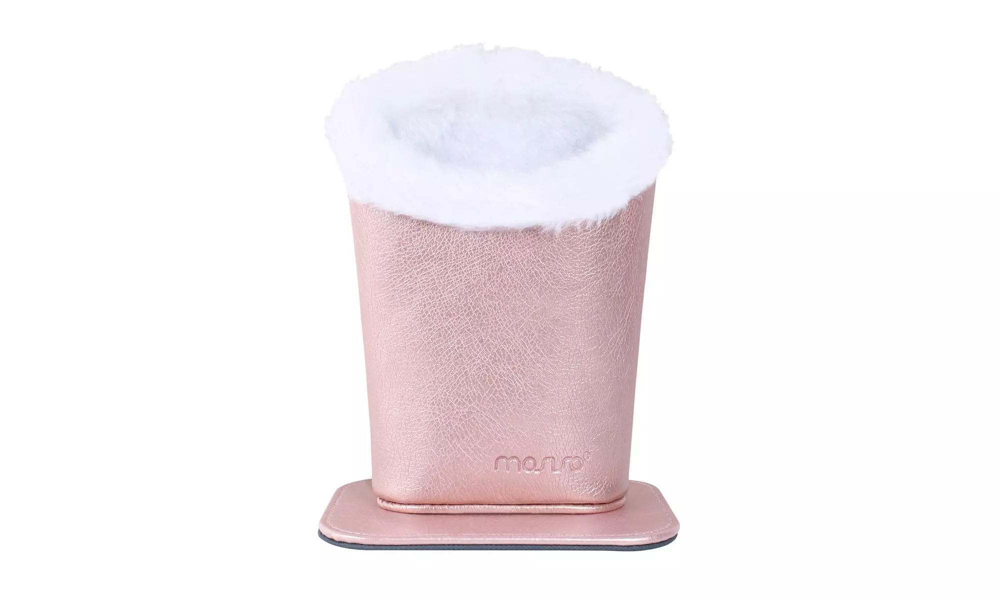 Eyeglass Holder with Magnetic Base-PU Leather Glass Stand - Primary Image