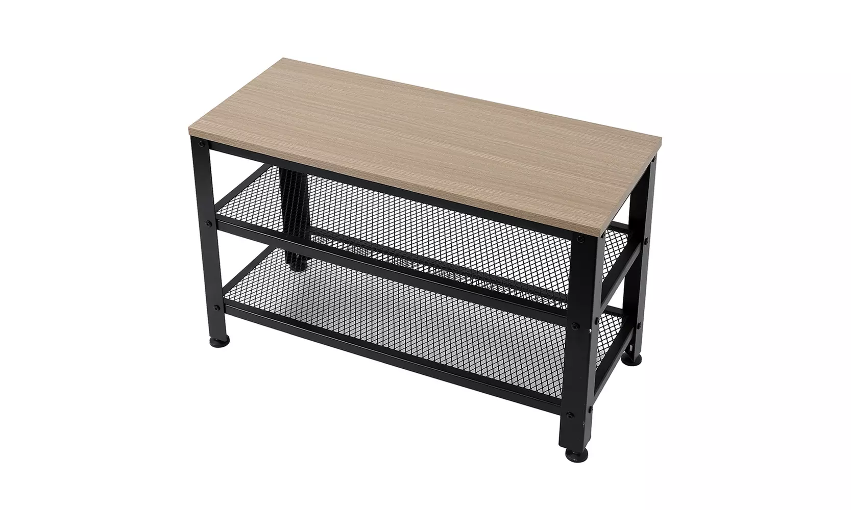 Shoe Bench, 3-Tier Shoe Rack, Storage Organizer with Seat for Entryway