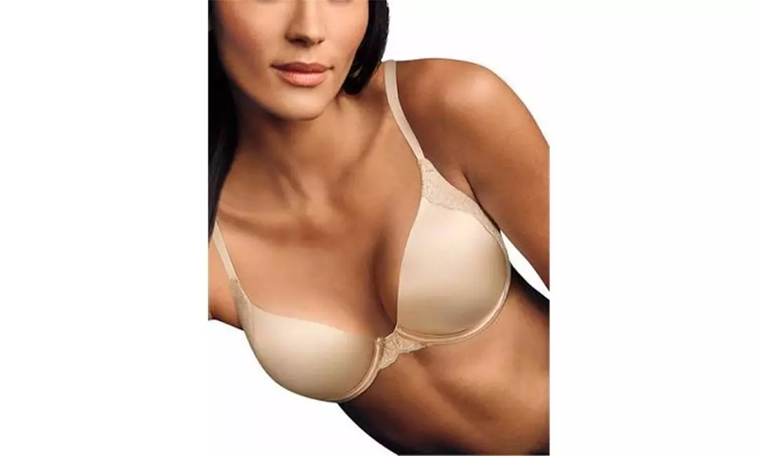 Maidenform 617914325497 Love the Lift Natural Boost Demi T-Shirt Bra Latte - Primary Image