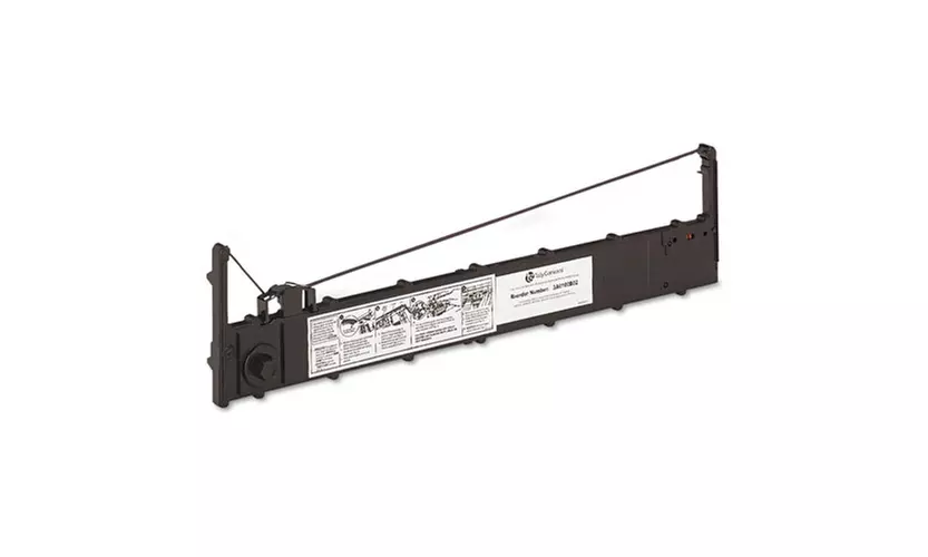 Genicom Tally 3A0100B02 Black Ribbon - Primary Image