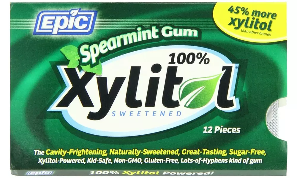 Epic Dental Xylitol Gum - Second Medium