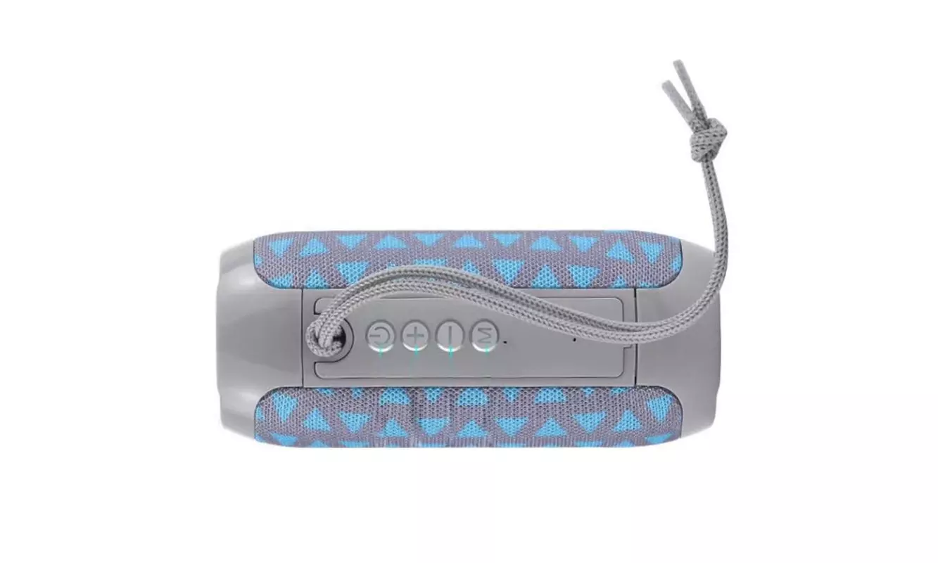 Portable Bluetooth Speaker with FM Radio and Subwoofer