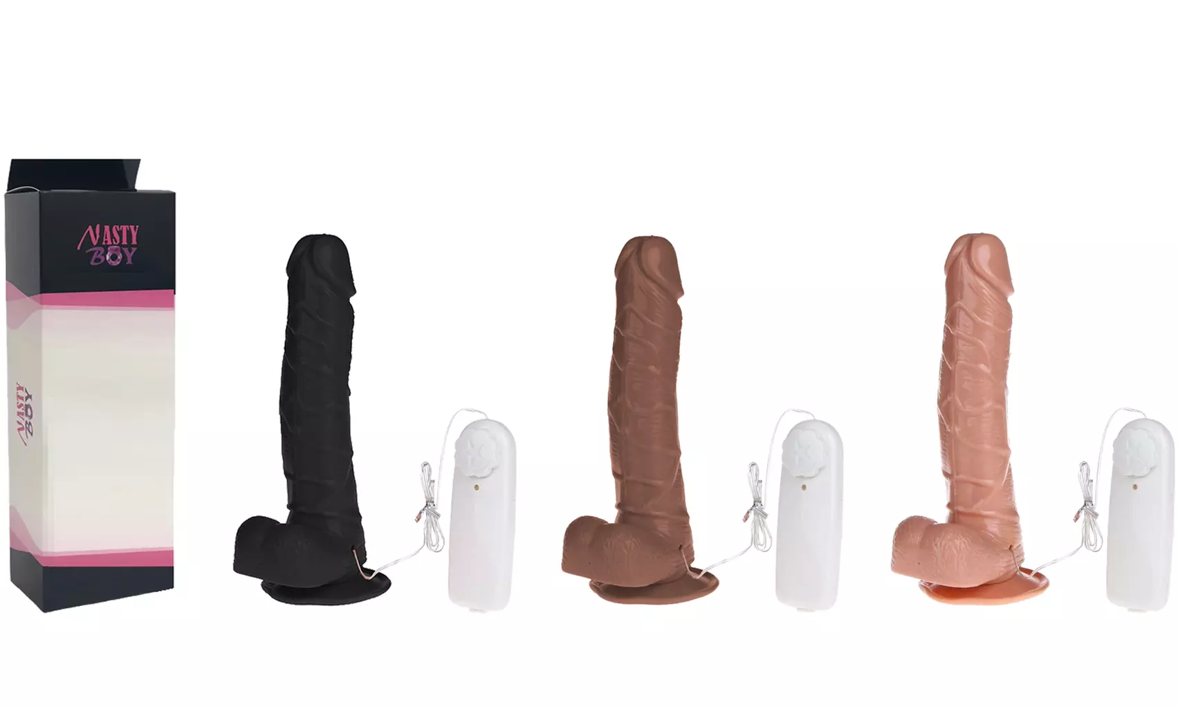JQ 7 inch Realistic Vibrating... | Groupon Goods