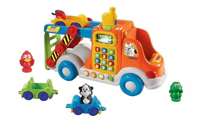 VTech Pull & Learn Car Carrier - Primary Image