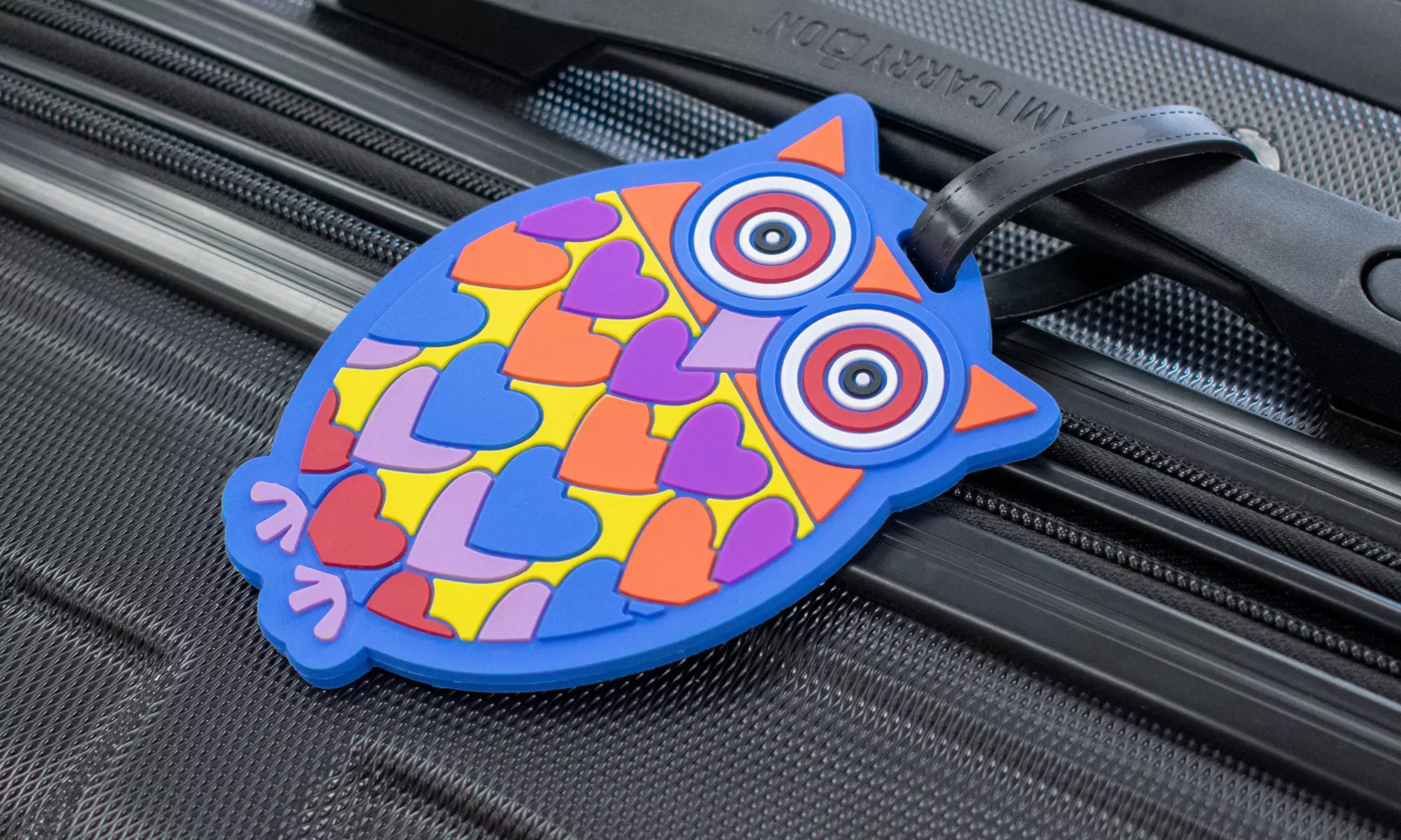Miami CarryOn 2-Piece Novelty Luggage Tags