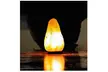 7 to 8 Inch Himalayan Salt Lamp Hand Carved - Second Medium