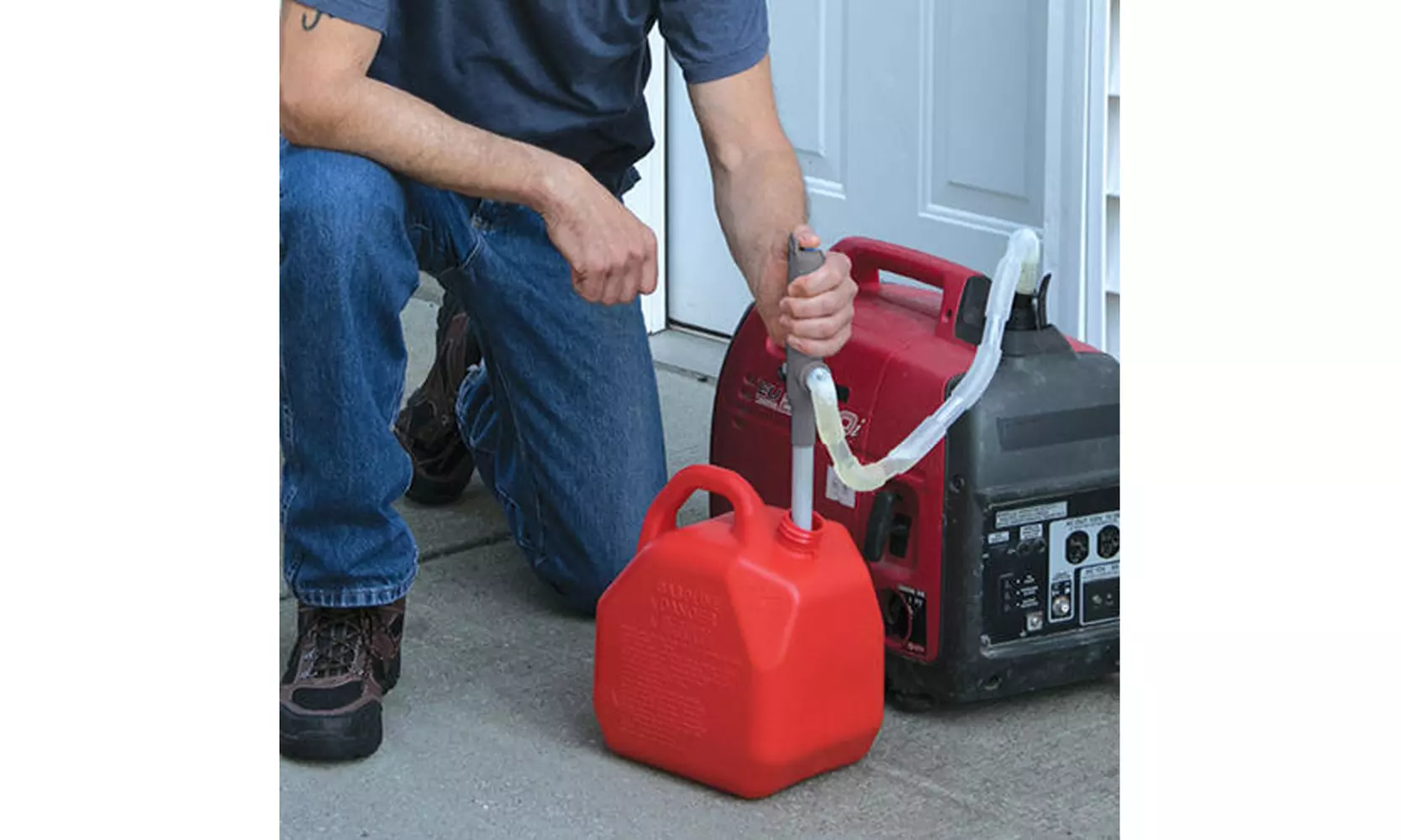 Superior Cordless Liquid Transfer Pump Auto Stop Sensor Gas Water Fuel - Second Medium