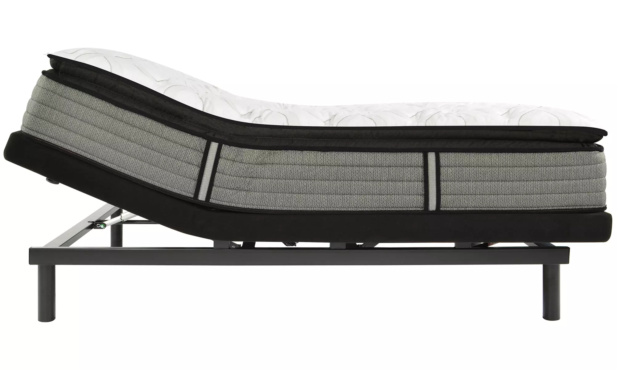 Sealy Response Performance 14'' Plush Pillowtop Mattress with Adjustable Base - Second Medium