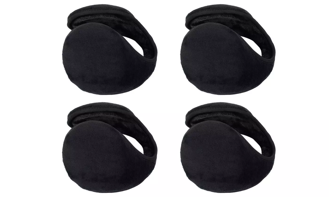 2-6 Pack Winter EarMuffs Unisex Knit Warm Fleece Ear Warmers Cover Outdoor 