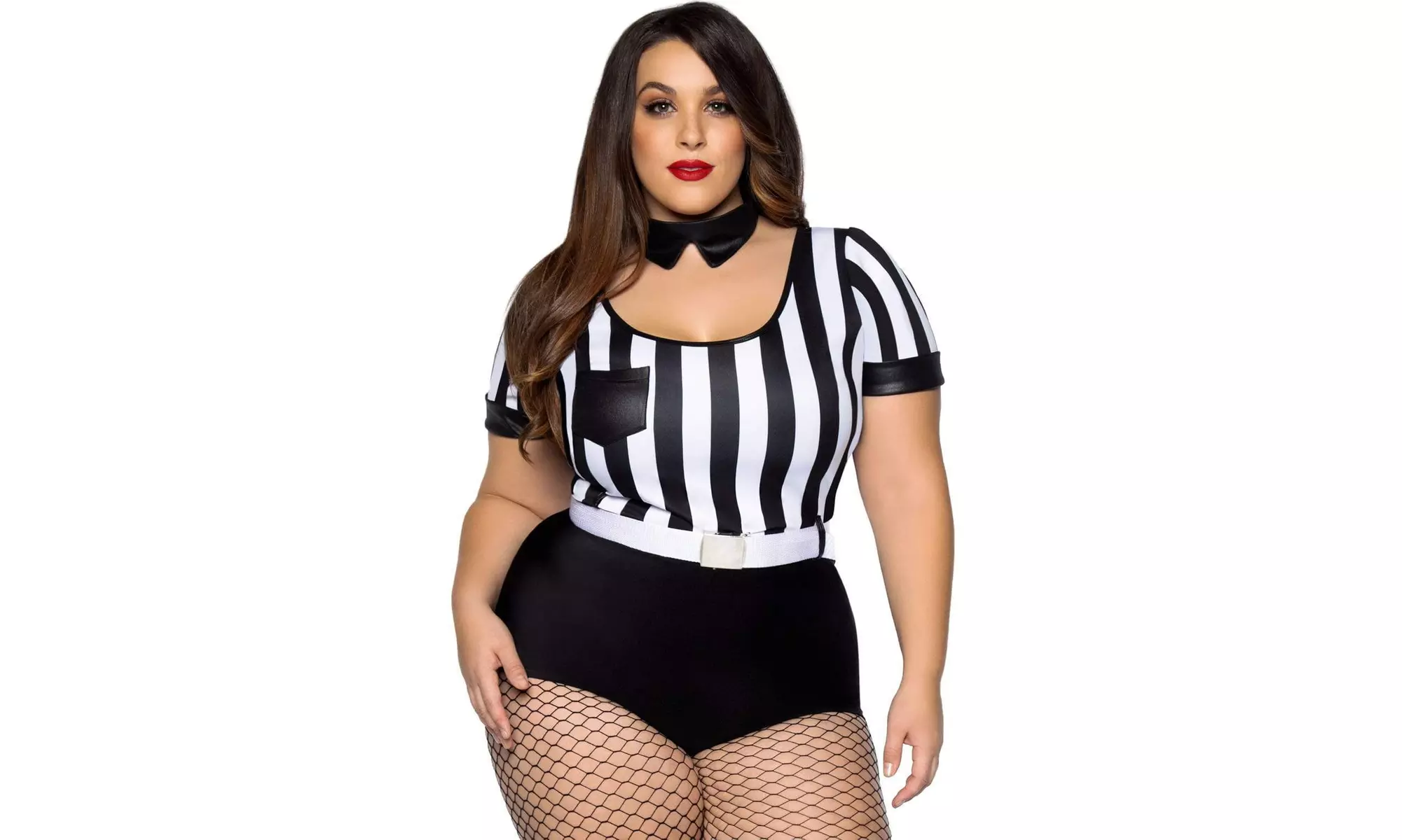 Leg Avenue Women's Plus No Rules Referee Costume - Second Medium