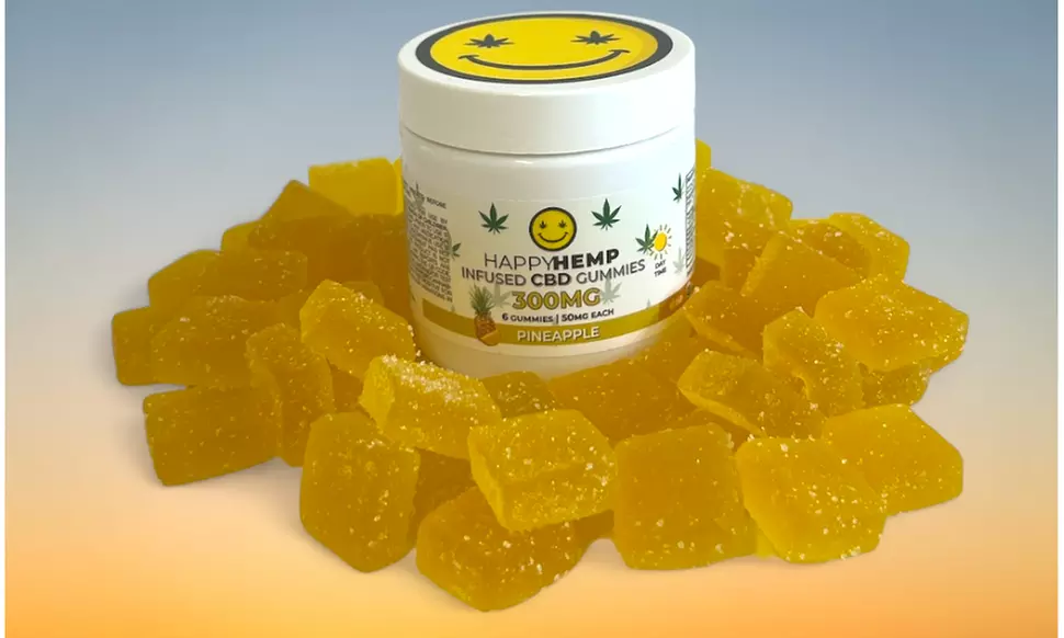 Happy Hemp Infused CBD Gummies Broad Spectrum CBD Gummies - Multiple Flavors