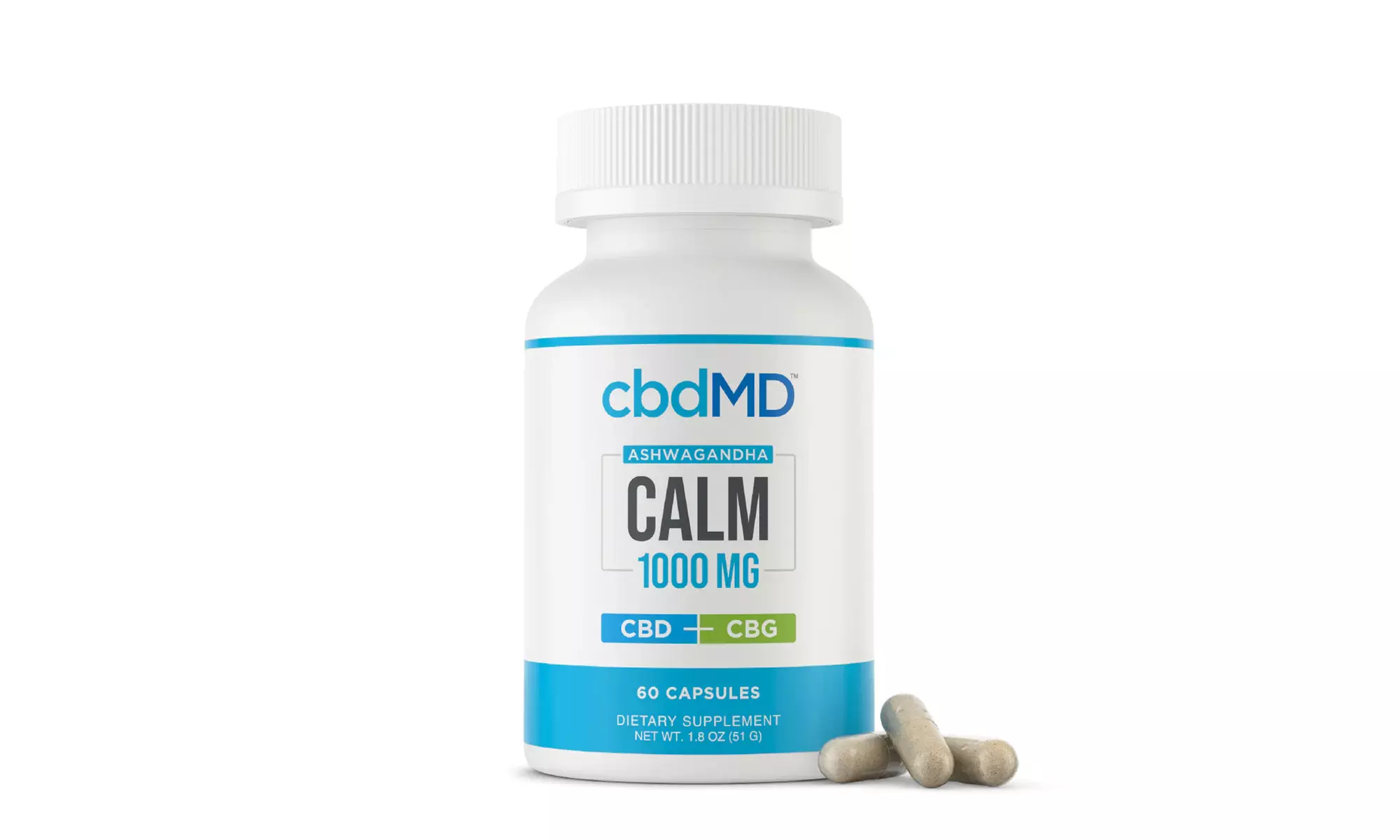 Sleep, Focus, & Calming CBD Capsules (Multiple Options) from cbdMD