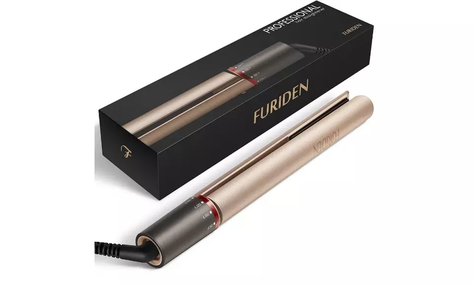 Professional Hair Straightener 2 in 1 Tourmaline Ceramic Flat Iron - Primary Image