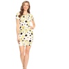 Image 5: Women's Pattern Print Basic Slim Fit Bodycon Short Dress