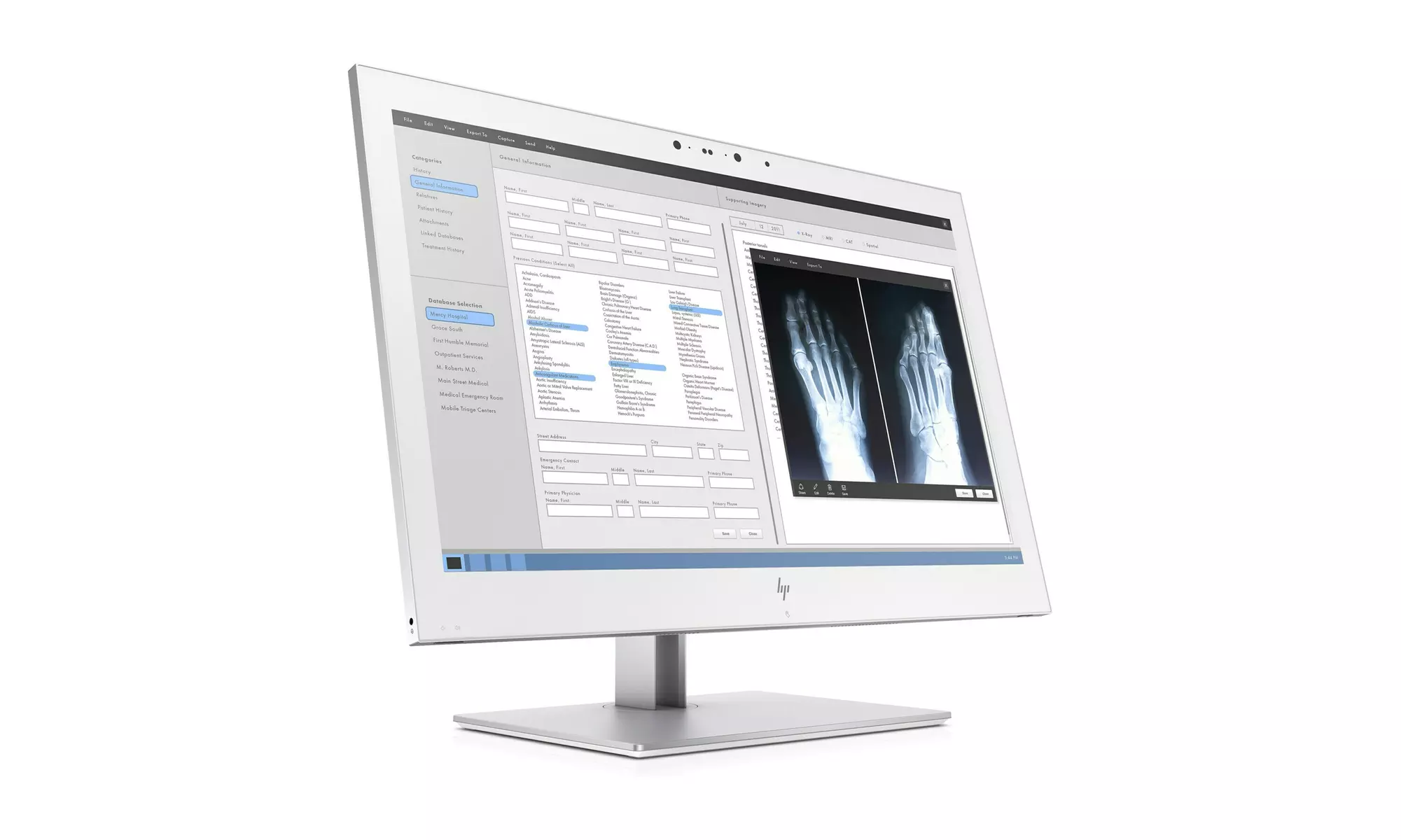 HP HC270cr Healthcare Edition DICOM Part 14 compliant Clinical Review Monitor - Second Medium