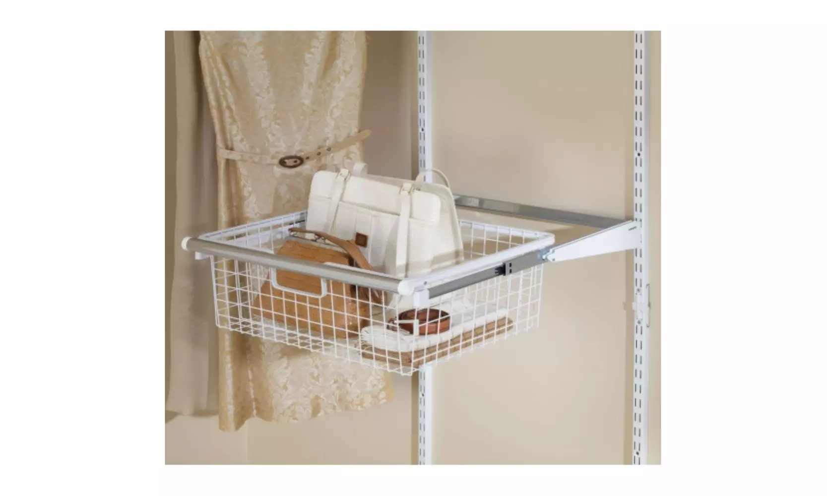 Rubbermaid Configurations Sliding Basket White FG3J0503WHT - Primary Image