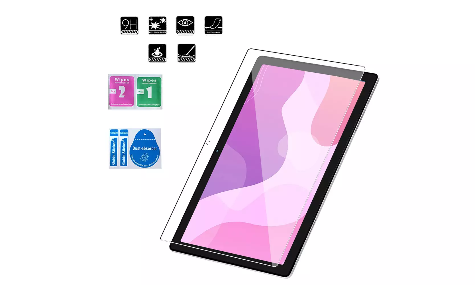 For Moderness Tablet MB1001/CZZ Tablet 10.1 Inch Tempered Glass Screen Protector - Primary Image