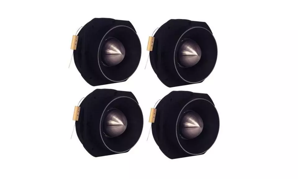 Pyramid TW57 Pro 1000W Titanium 3-Inch Dome Bullet Super Tweeter (4 Pack) - Second Medium