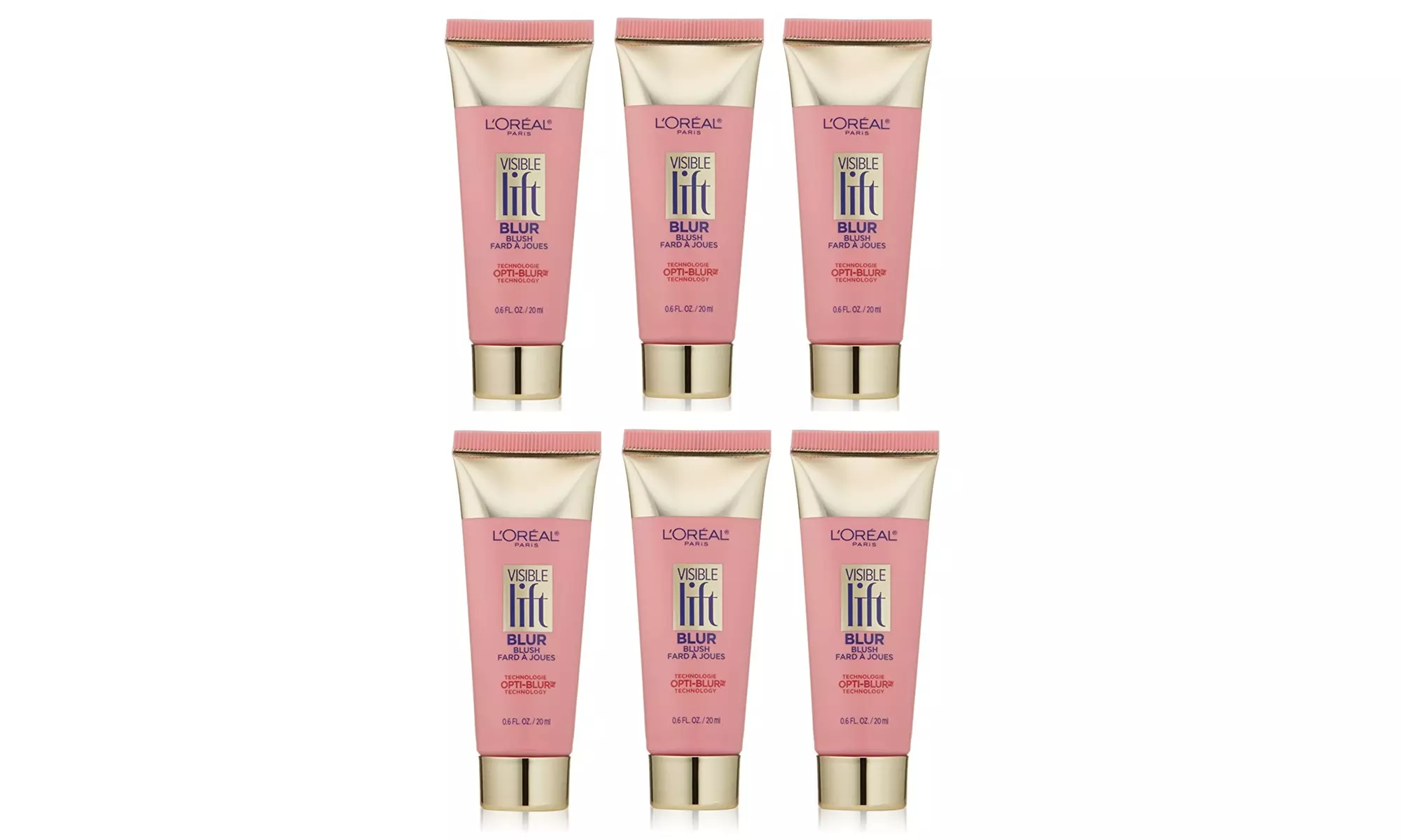 L'oreal Paris Visible Lift Blur Blush, 501 Soft Peach, 0.6 Fluid Ounce - Primary Image