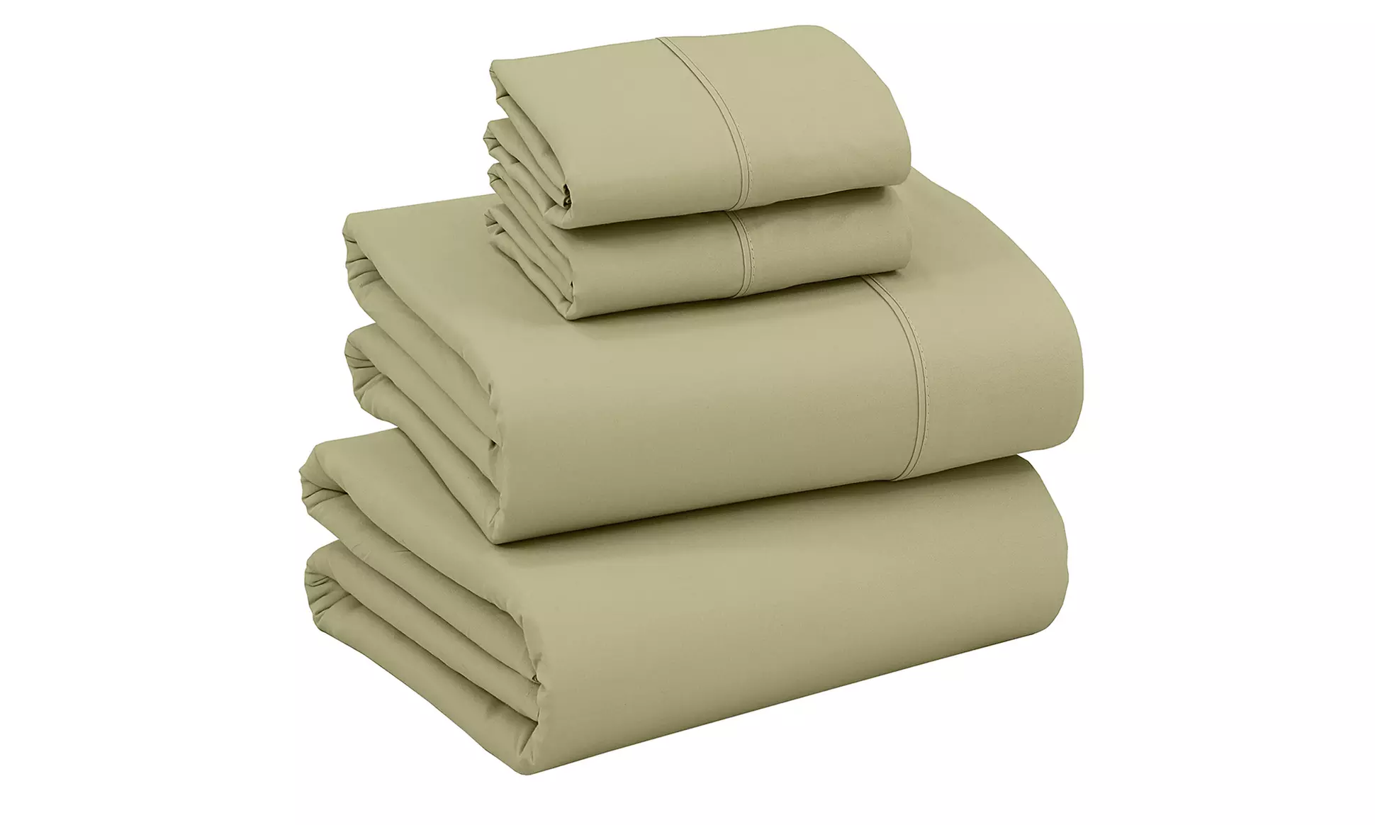 Ruvanti 1800 Series 4 Piece Microfiber Bed Sheet Set Soft Deep Pocket Sheet