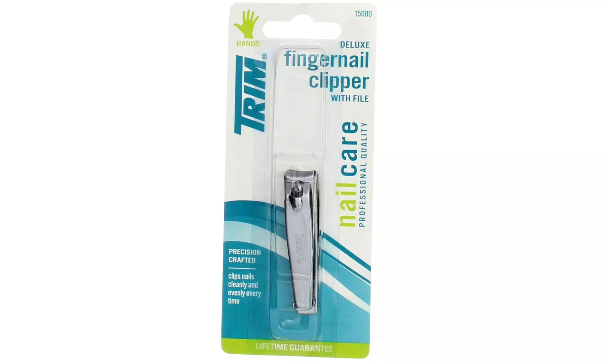 Set of 3 Trim Deluxe Fingernail Clippers with File bundled by Maven Gifts - Primary Image