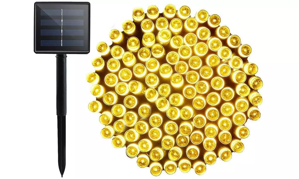 200 LED Solar Powered String Christmas Lights for Outdoor / Indoor 