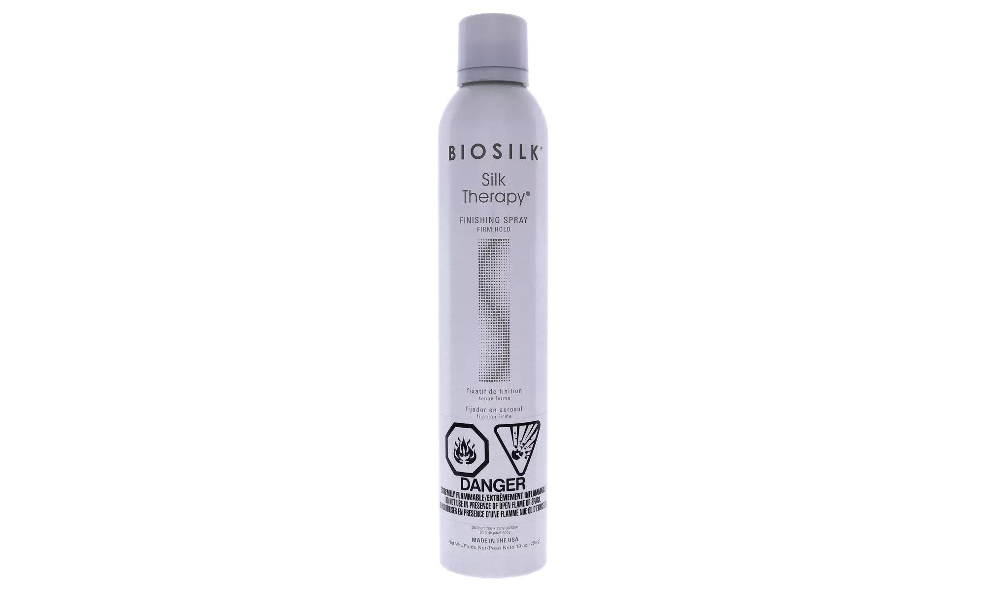 Biosilk Silk Therapy Finishing Spray - Firm Hold For Unisex 10 oz Hair Spray - Primary Image